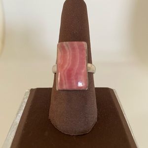 This Ring is from India and it’s a Rose Qt stone lovely piece